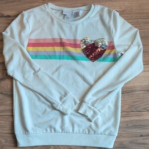 BCBGirls Soft Cream Knit Top